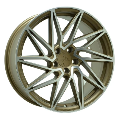 Abbildung von KESKIN 5 loch 19Zoll 112mm Alufelge KT20 Future bronze Front poliert KT208519511245BRZFP Felge