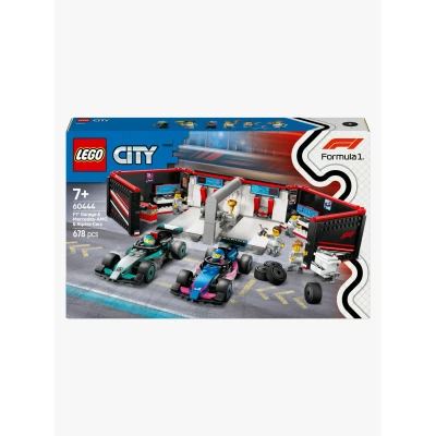 Abbildung von LEGO City 60444 F1 Garage mit Mercedes AMG &amp; Alpine Rennautos