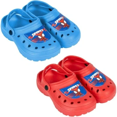 Abbildung von CERDÁ LIFE&#039;S LITTLE MOMENTS Spidey Kinder Clogs Farbe Blau, Größe 22/23, aus 100% Eva Kinderclogs Druck Originalprodukt, entworfen in Spanien, dunkelblau, 22/23 EU