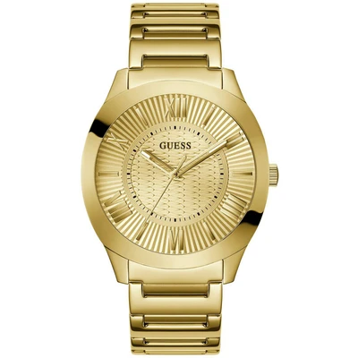 Abbildung von Guess Uhr goldcoloured, Herren, Größe: One Size, Gold/coloured