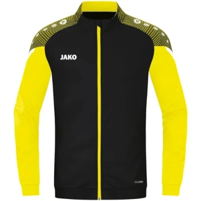 Abbildung von JAKO Performance Trainingsjacke, Herren, Größe: 56, Schwarz/soft yellow