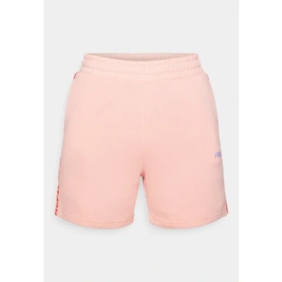Abbildung von PUMA Damen ESS Graphic Animal Shorts 5&quot; TR Strickshorts, Pink Fruit,