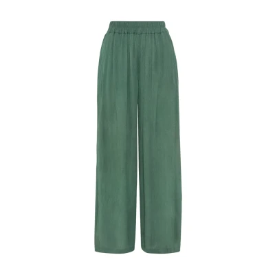 Abbildung von Lascana Beach Pants Nachtwäsche Hose, Damen, Größe: 40, Olive