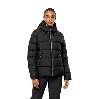 Abbildung von Jack Wolfskin Frozen Palace Jacket Daunenjacke, Damen, Größe: XL, Black