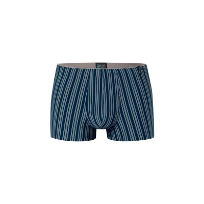 Abbildung von Schiesser Herren Unterwäsche Shorts atmungsaktiv und weich Long Life Soft Boxershorts, dunkelblau_183146, 6