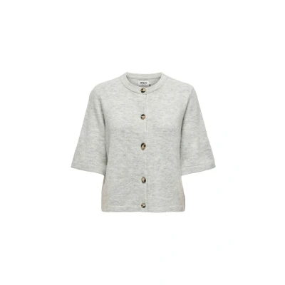 Abbildung von ONLY Onlcamilla NOOS Strickjacke, Damen, Größe: XS, Light grey melange
