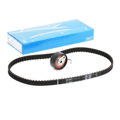 Abbildung von SKF VKMA 03254 Zahnriemensatz 104 mit abgerundetem Zahnprofil CITROËN: C3 II, I Hatchback, PEUGEOT: 208 206 207 Hatchback