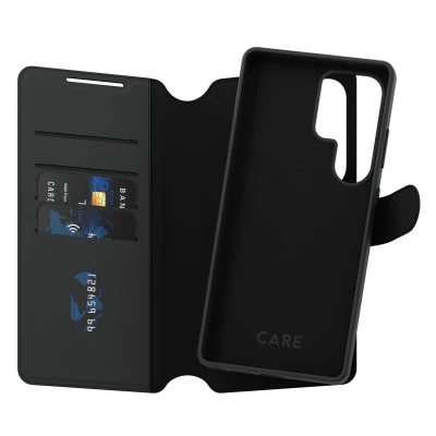 Abbildung von CARE by PanzerGlass Handyhülle »Magnetic QI Tango Two in One Wallet Case für Samsung Galaxy S25 Ultra«, Backcover, Schutzhülle, Handyschutzhülle, Case, Schutzcase, stoßfest