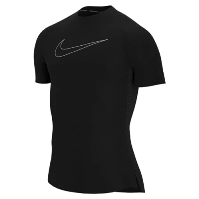 Abbildung von Nike Dri Fit Pro Tight T Shirt Herren Schwarz, Weiß, Größe XL