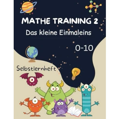 Abbildung von Mathe Training 2 Das kleine Einmaleins 1x1Übungsheft: Übungsheft 1x1 Rechenheft Grundschule 5 8 Jahre Rechnen üben ... Klasse