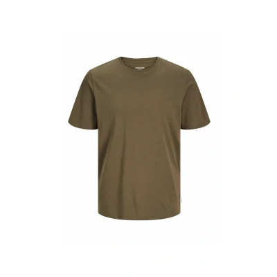 Abbildung von JACK&amp;JONES Herren JJEORGANIC Basic Tee SS O Neck NOOS T Shirt, Canteen, X Small