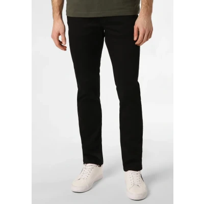 Abbildung von bugatti Jeans Slim Fit, Herren, Größe: 36x30, Tiefschwarz