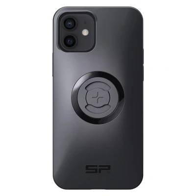 Abbildung von Apple iPhone 12 Hülle Kunststoff SP Connect Backcover/Hard Case Handyhülle Schwarz