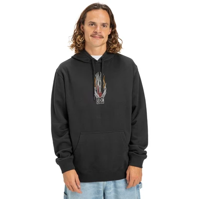 Abbildung von DC Shoes Burnt OUT Kapuzenpullover, Herren, Größe: Medium, Kvj black