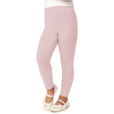 Abbildung von Merry Style Mädchen Lange Leggings aus Viskose MS10 130 (Puderrosa, 152 cm)