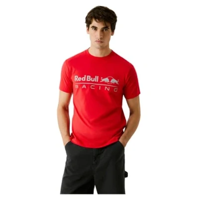 Abbildung von red Bull Racing x Pepe Jeans LOGO TEE Tshirt print, Herren, Größe: XXL, Mars