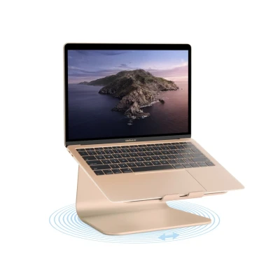 Abbildung von Rain Design 360 mStand Laptop Stand gold ✅ SB Supply 53721