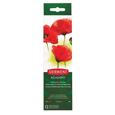 Abbildung von Derwent Aquarell Malkasten, 12 Farben