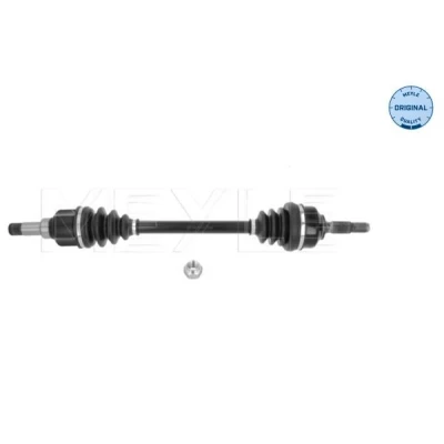Abbildung von MEYLE 11 14 498 1008 Antriebswelle Vorderachse links 649mm 24,5mm CITROËN: C3 I Hatchback