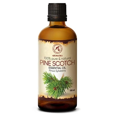 Abbildung von Kiefernnadelöl Ätherisch Pine Scotch 100ml Weihnachtsbaumduft Pinus Sylvestris Austria Natürliches Frischer Nadelduft Kieferöl für Sauna Aromatherapie Aroma Diffuser &amp; Lampe