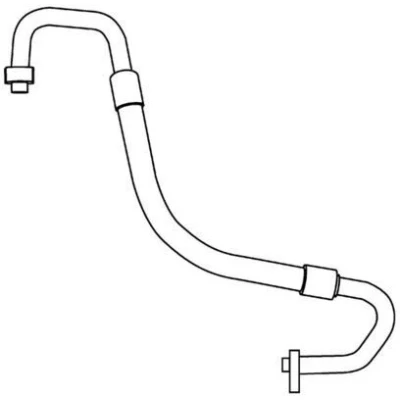 Abbildung von MAHLE ORIGINAL AP 88 000P Hochdruck /Niederdruckleitung, Klimaanlage