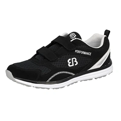 Abbildung von Brütting Unisex Performance V Fitnessschuhe, Schwarz Weiß, 38 EU