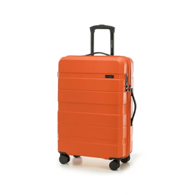 Abbildung von WITTCHEN COMODO Line Mittelgroßer Koffer Reisekoffer Hartgepäck aus ABS TSA Schloss Größe M Orange