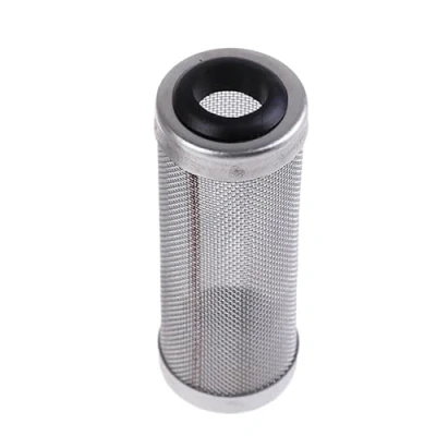 Abbildung von 2 STÜCK Aquarium Edelstahl Filter 12mm Stahl Filterschutz Schwamm Schutz