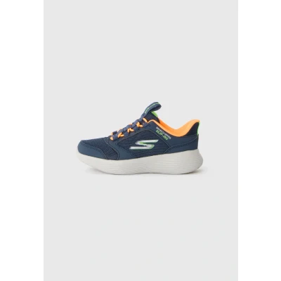 Abbildung von Skechers Performance GO RUN 400 V2 Sneaker low für Kinder, Größe: 31, Navy/orange/lime Schuhe