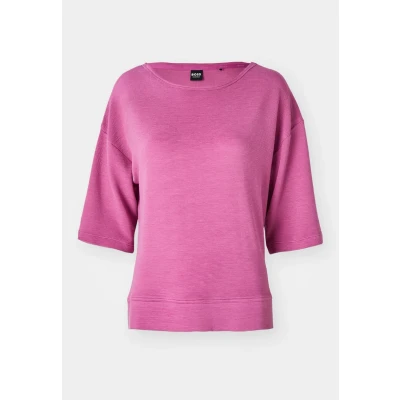 Abbildung von BOSS Ottoman Nachtwäsche Shirt, Damen, Größe: XXL, Medium purple