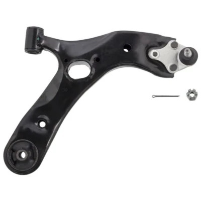 Abbildung von FEBI BILSTEIN 43057 Querlenker mit Kronenmutter Vorderachse rechts, unten Stahl TOYOTA: Auris Estate, Hatchback