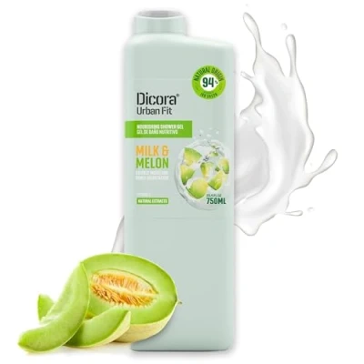 Abbildung von Dicora Urban Fit Gel de Baño Vitamina A Leche &amp; Melón 750 ml