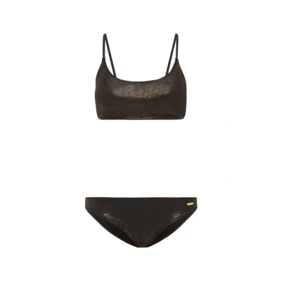 Abbildung von Lascana SET Bikini, Damen, Größe: 34xC/D, Schwarz