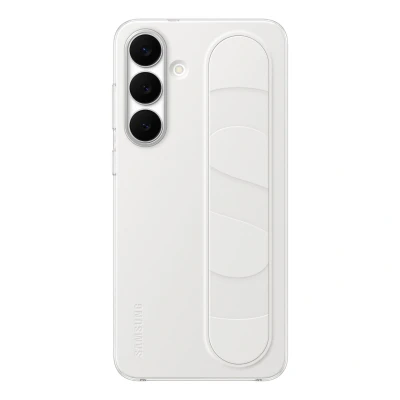Abbildung von Samsung Galaxy S25 FE Hülle Silikon Original Hard Case/Backcover Handyhülle Weiß Shockproof/Stoßfest