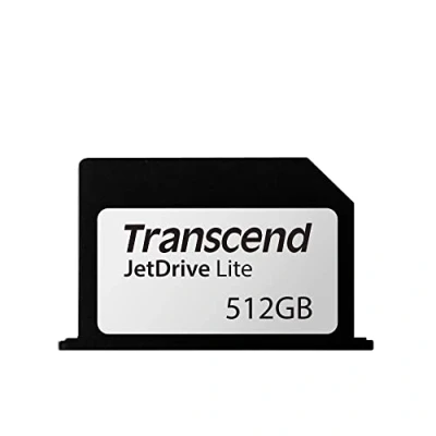 Abbildung von Transcend 512 GB JetDrive Lite extra Speicher Erweiterungskarte für MacBook Pro 14&quot; &amp; 16&quot; 2021 / (Retina) 13&quot; Ende 2012 Anfang 2015