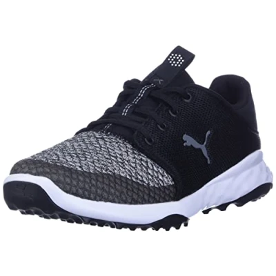 Abbildung von PUMA Herren Grip Fusion Sport Golfschuh, Black Quiet Shade, 42.5 EU