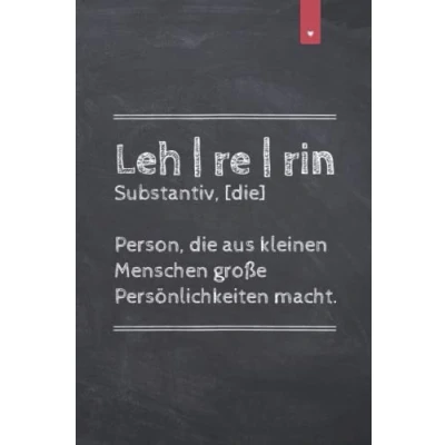 Abbildung von Lehrerin Notizbuch: Schönes Geschenk für Lehrerinnen Liniertes Notizbuch im DIN A5 Format mit 120 Seiten Abschiedsgeschenk