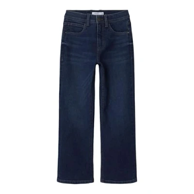 Abbildung von Name it Nkmryan Straight Jeans Leg für Kinder, Größe: 158, Dark blue denim