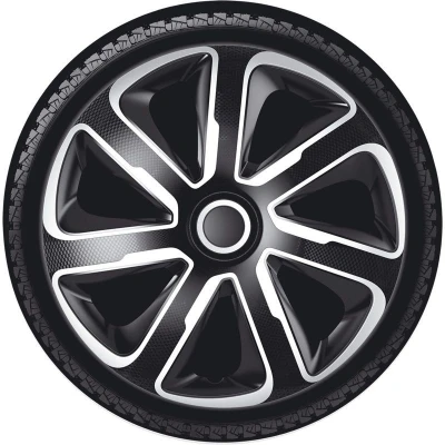 Abbildung von AutoStyle PP 5304SB Radblenden 14Zoll schwarz/carbon