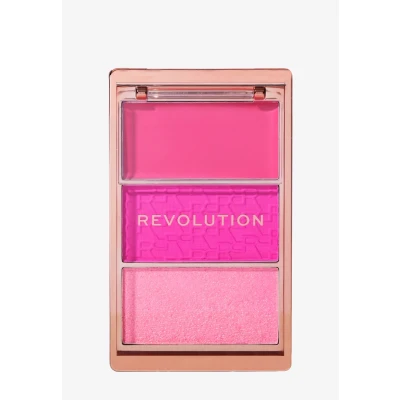 Abbildung von Makeup Revolution Blush ICON Palette Hot pink FLAG Rouge, Größe: 2.8 g,