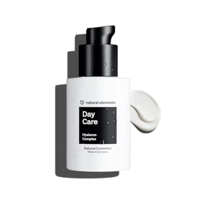 Abbildung von Day Care 50ml Feuchtigkeitscreme Tagescreme mit Hyaluronsäure, Glycerin und Lipiden Anti Aging 100% Naturkosmetik feuchtigkeitsspendend vegan, natürliche Inhaltstoffe, Parfümfrei