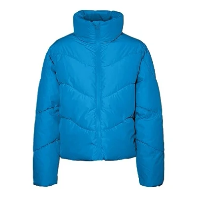 Abbildung von Vero Moda Vmwave Short Winterjacke, Damen, Größe: Medium, French blue