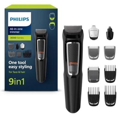 Abbildung von Philips MG3740/15 Multigroom Series 3000 Rasierapparat, Größe: One Size, Schwarz