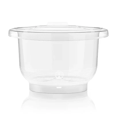 Abbildung von Bosch Tritan Rührschüssel MUZS2TR, 3,8 L, bruchsicher, robust, spülmaschinengeeignet, für mehrere Teigarten geeignet, geschmacksneutral, passend Küchenmaschine Serie 2