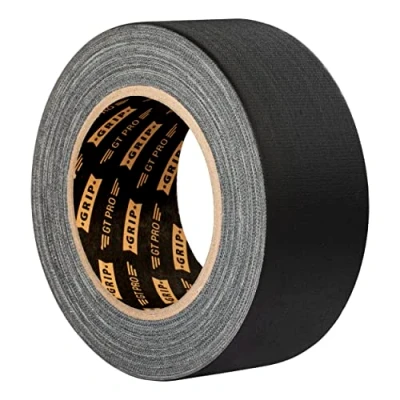 Abbildung von GRIP Eventbasics GT PRO Tape Schwarz, Gewebeband 50 mm x 25 m, Markieren, Reparieren, Art