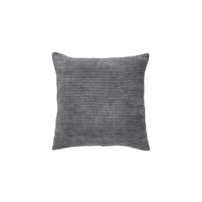 Abbildung von andiamo Kissen Emy in Cord Optik Sofakissen mit Füllung Bezug Zierkissen Dekokissen Kopfkissen 40 x cm dunkelgrau