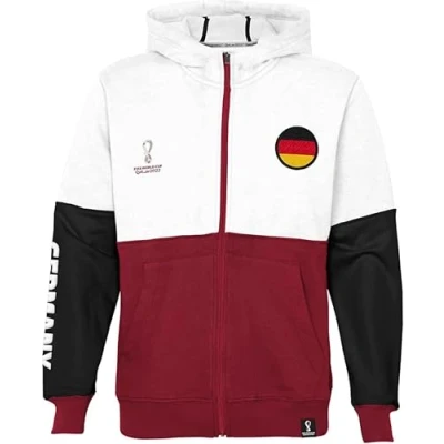 Abbildung von FIFA Jungen Official World Cup 2022 Overhead Hoodie, Jugend, Portugal, 18 20 Jahre Kapuzenpullover, Rot,