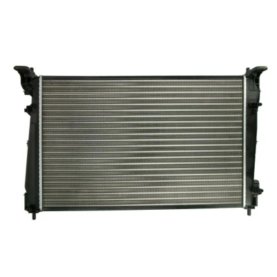 Abbildung von THERMOTEC D7F033TT Kühler, Motorkühlung Aluminium für Fahrzeuge mit/ohne Klimaanlage 625 414 32 Schaltgetriebe Kühlrippen mechanisch gefügt