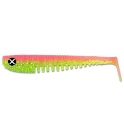 Abbildung von Monkey Lures King Lui Shad Electric 12.5cm (4 Stück) Gummifisch