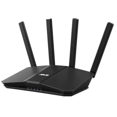 Abbildung von ASUS RT BE58U Erweiterbarer WLAN Router 7 AiMesh, 4K QAM, MLO, WAN/LAN 2,5G mit KI Erkennung, Vier 1G Ports, kommerzielle Netzwerksicherheit, Kindersicherung, Kindernetzwerk, VPN